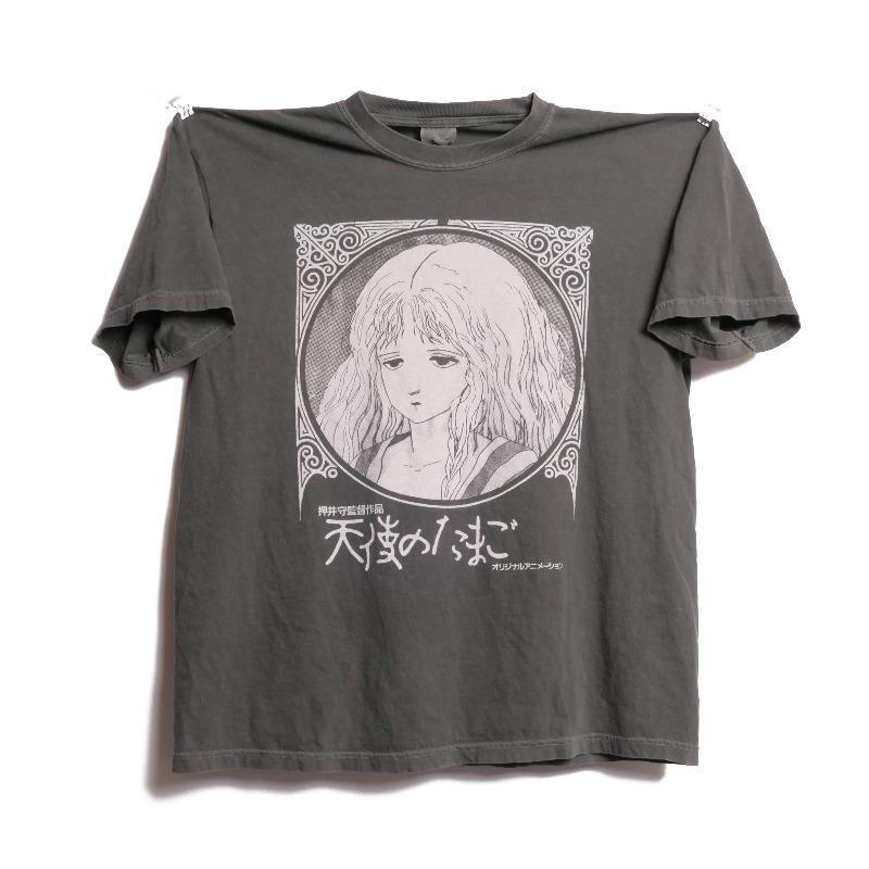 Angels Egg Anime Graphic T Shirt Unisex Oversized Round Neck Short Sleeve Tee Mamoru Oshii Vintage Aesthetic Casual Streetwear Top for Men Women