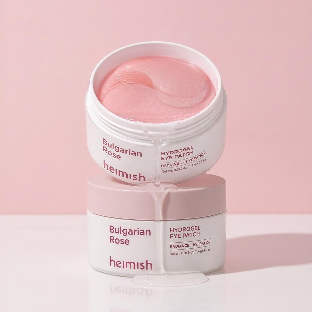 Heimish Bulgarian Rose Water Hydrogel Eye Patch Hydrating Soothing 1.4g 60ea