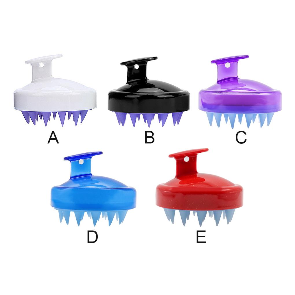 Силиконовая массажная щетка для волос и кожи головы, массажная щетка для шампуня, очиститель для душевой лейки