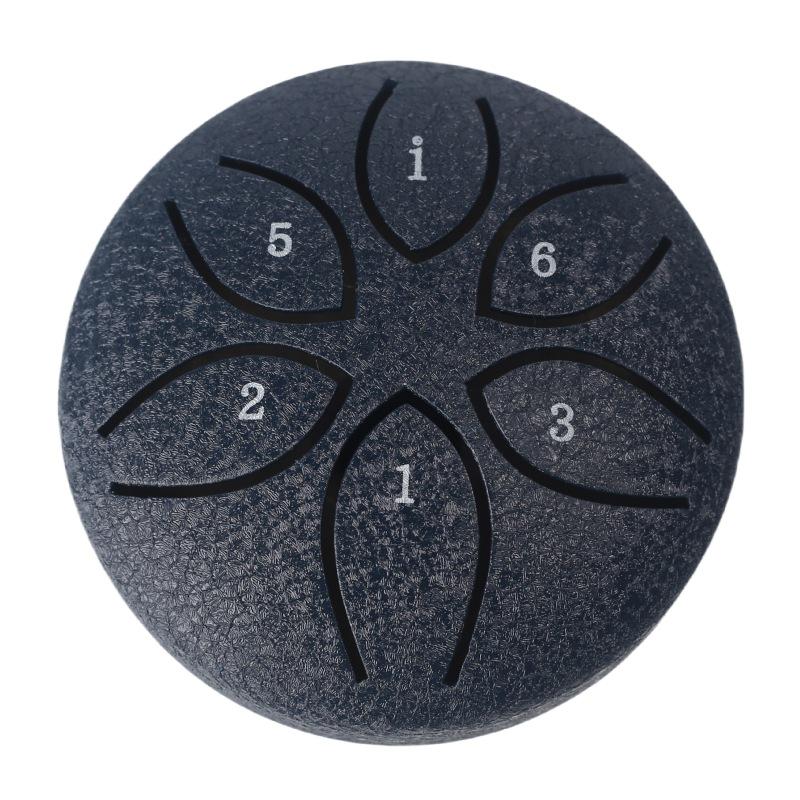 3-Inch 6-Note Mini Steel Tongue Ethereal Drum