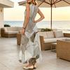 Women's A-Line Sleeveless Loose Maxi Dress,Lightweight Flattering Slimming Dress for Daily Commute & Home,Versatile Fashion Casual Dress