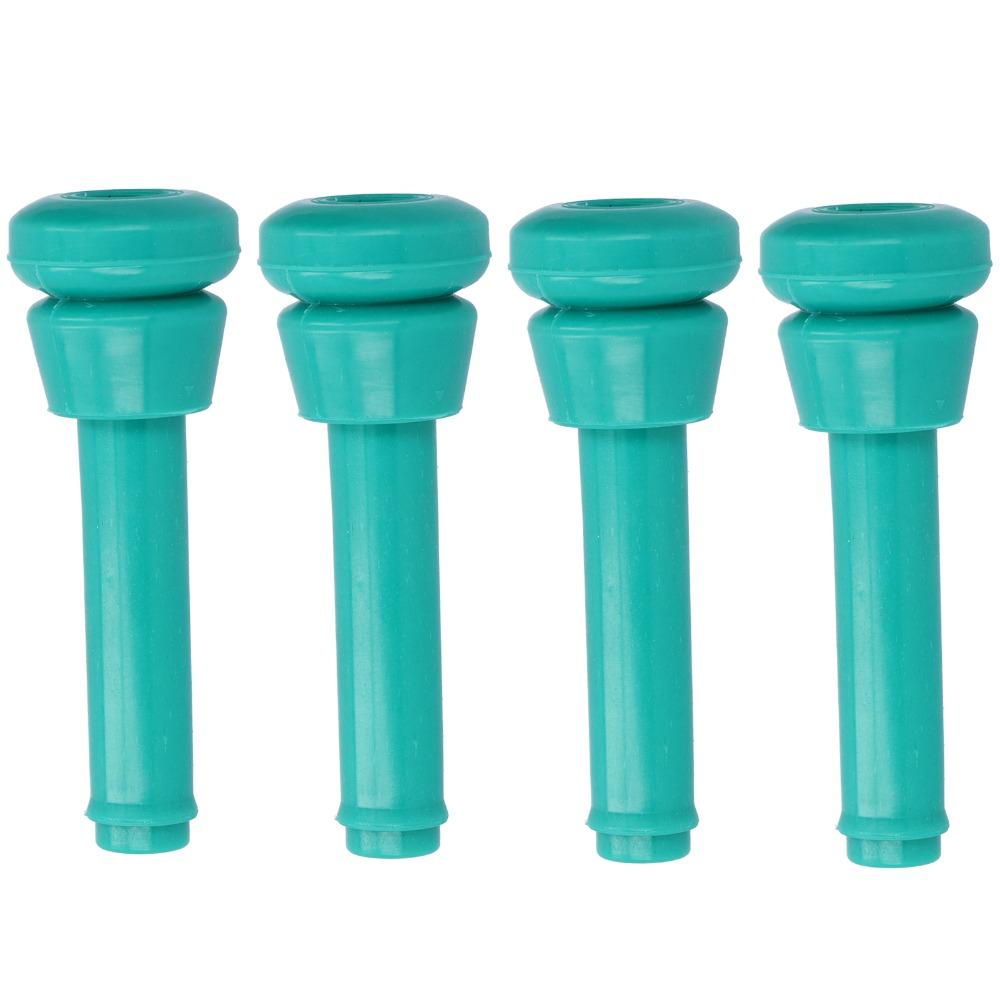 4Pcs Green Teat Cup Liner Food-Grade Silicone Milk Lining Replacement Milking Machine Liner  Cattle
