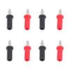 10 комплектов 4 мм латунный паяный штекер типа «банан» красный и черный J.10013