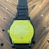 Used Discontinued NIXON THE TIME TELLER P Yellow, working condition