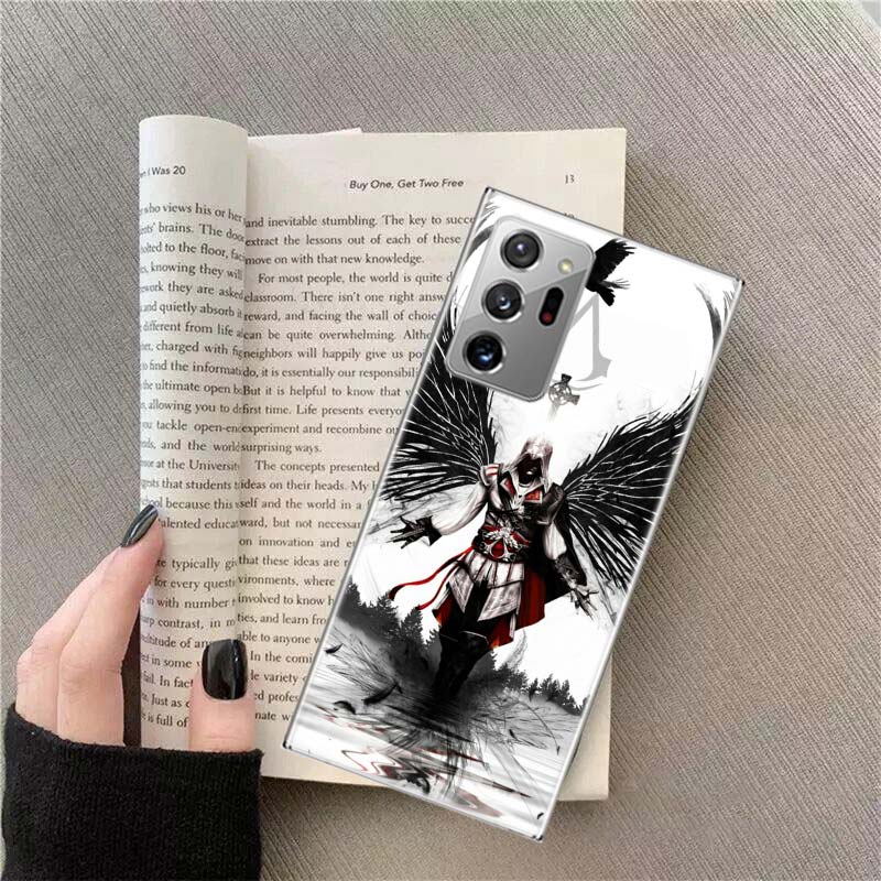 Чехол для телефона Assassin's Creed для Samsung Galaxy S25 Edge S24 S23 FE S22 Ultra S21+ S20 S10 Plus Мягкий