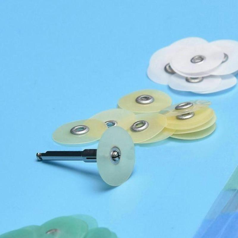 5 Pcs Dental Mandrel Soflex Flexi Disc Fit Ra Shank Clip Polishing Disk Chuck