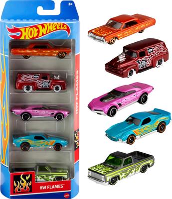 Hot wheels 5 машинки пак 1806