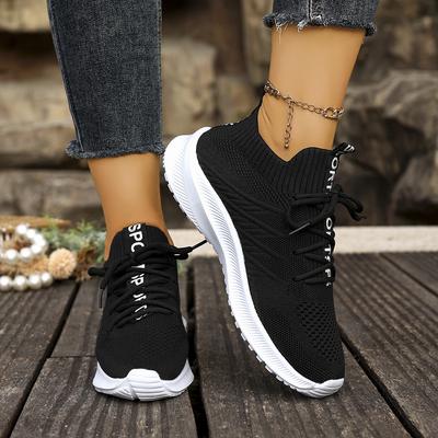 Модные Новые Кроссовки Женская Обувь Мягкая Подошва Дышащие Весна и Осень Женские Повседневные Дышащие Беговые Ходьба Сетка Обувь