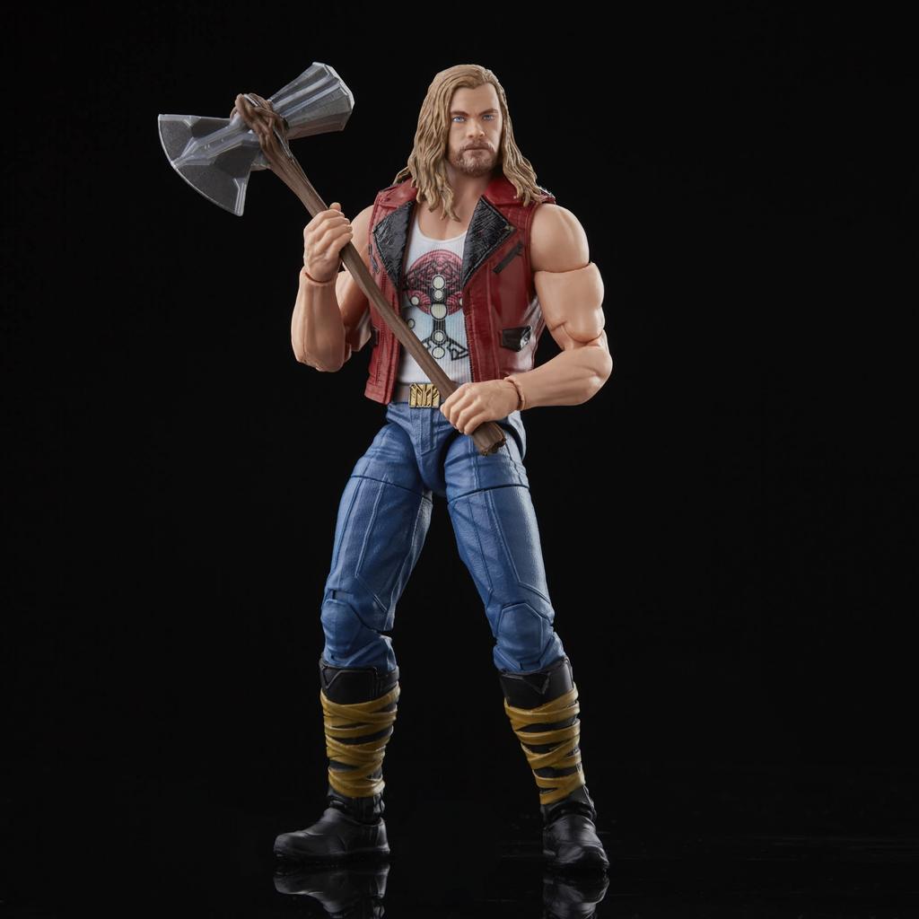 Hasbro MARVEL Marvel Legends Series Love and Thunder Ravager Thor F1408 подлинная фигурка размером 6 дюймов аксессуар 1 часть детали включены Тор (15