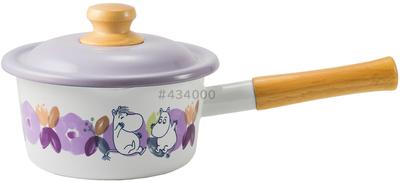 Кастрюля Fuji Enamel Moomin Flower Garden 16 см MTH-16S