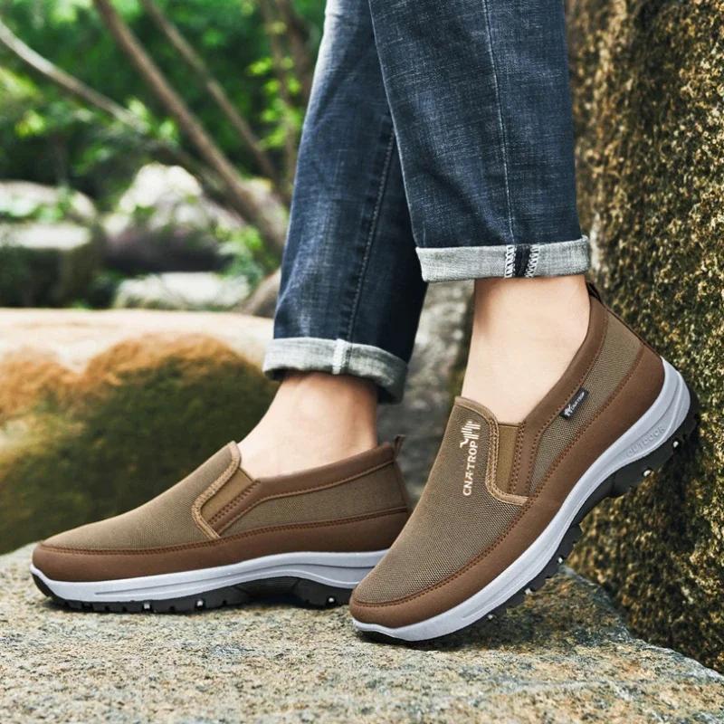 Men's Casual Sports Shoes Classic Mesh Breathable Walking Loafers Soft Sole Comfort Men Plus Size 49 Sneakers Men Zapatos Hombre