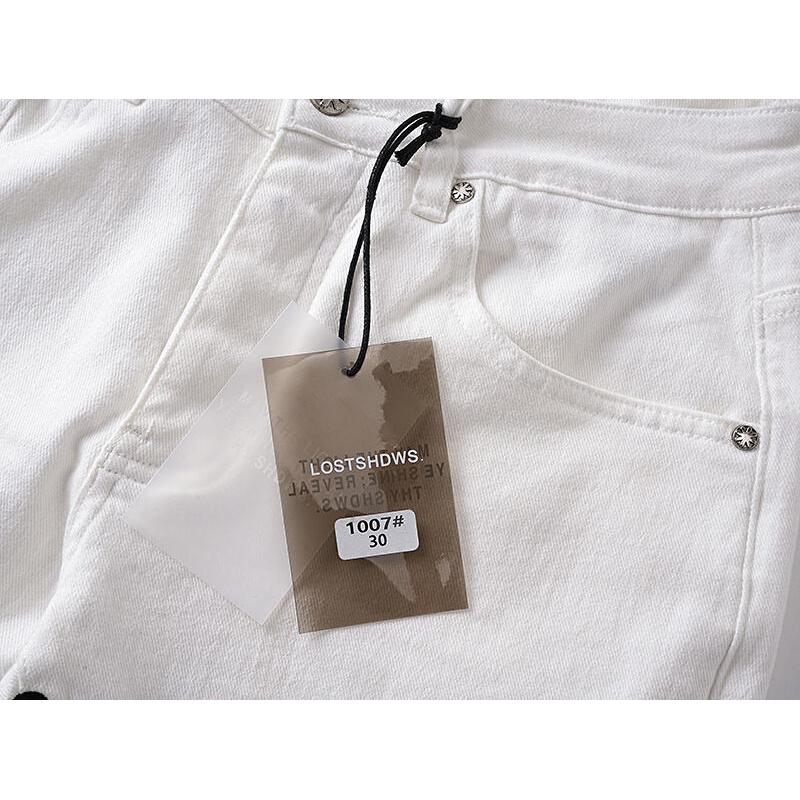 LOSTSHDWS Мужские и женские весенне-осенние расклешенные эластичные джинсы, парные джинсы