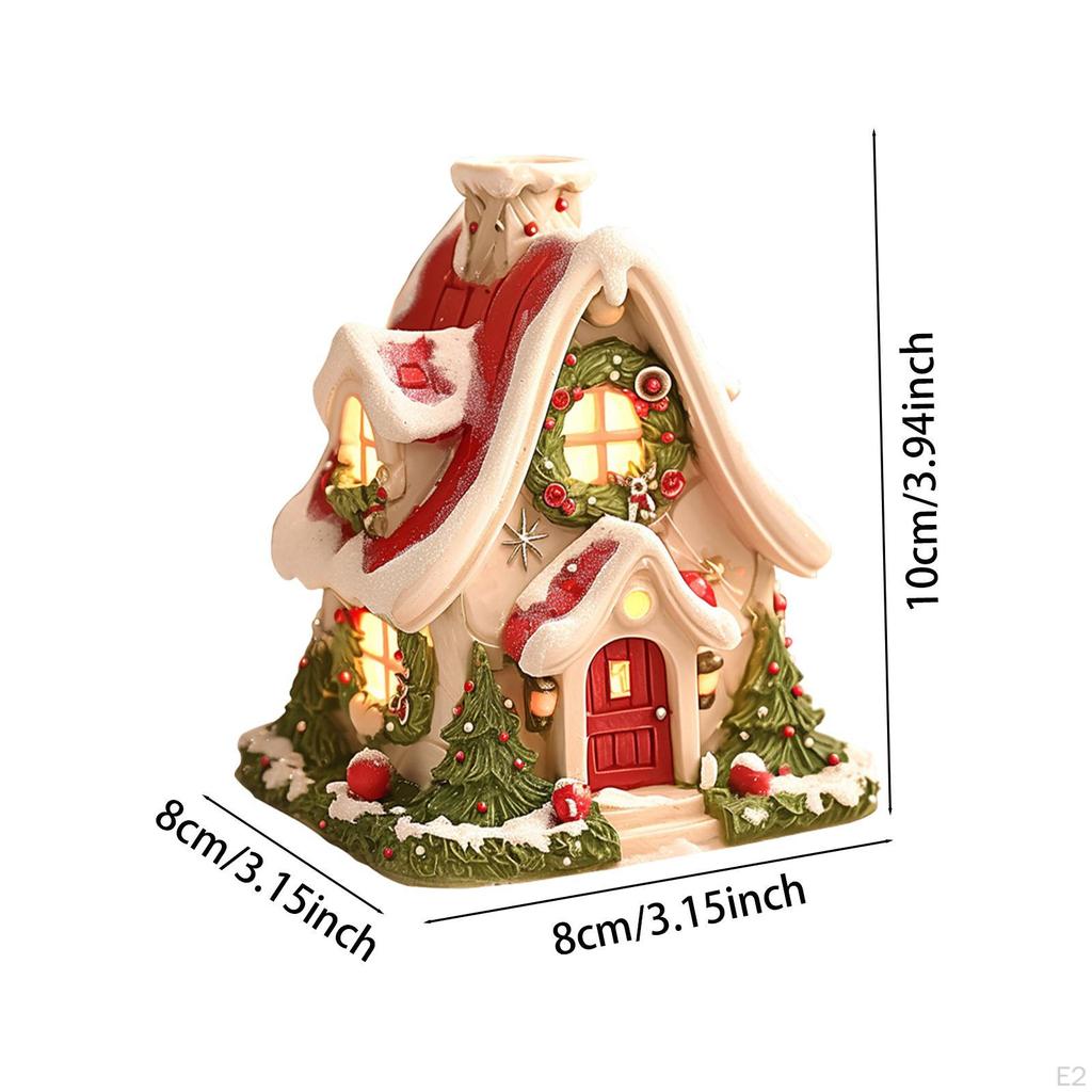 Рождественская снежная статуэтка для дома, декоративная статуэтка, ремесло, декоративная ароматерапевтическая горелка для шкафа