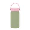 350ml Vacuum Insulated Stainless Steel Water Bottle With Carry Strap Wide Mouth Portable Gym Outdoor Travel Office