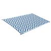 Beach Mat Folding Beach Mat Beach Mat Portable Folding Plastic Beach Mat for Outdoor Picnic Camping Gray White Plastic Beach Mat