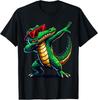 Dabbing Crocodile with Sunglasses Alligator Animal T-Shirt Unisex T-Shirt