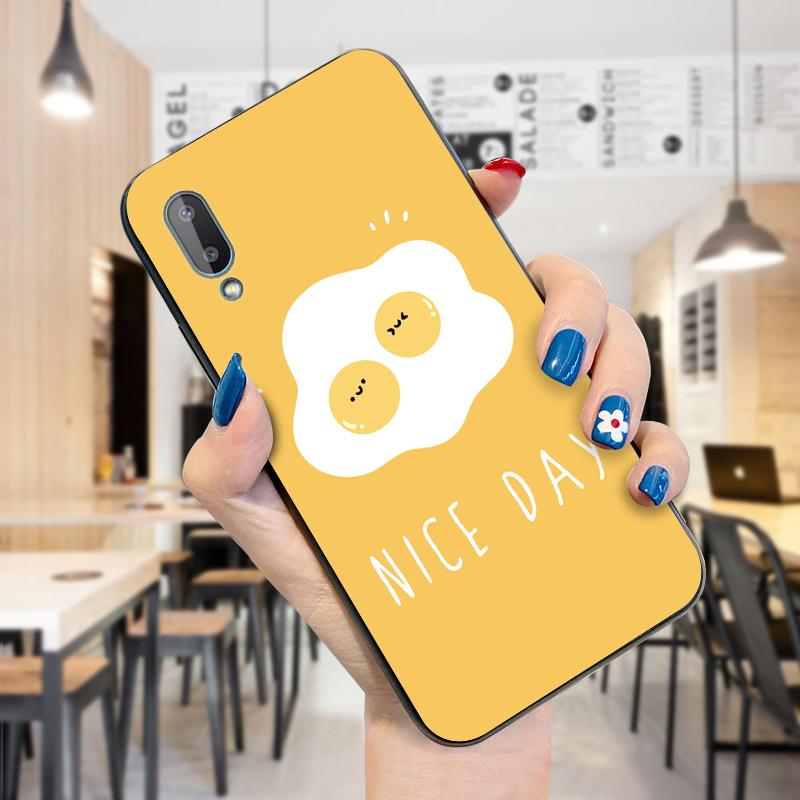 Чехол для телефона с мультяшным растением, кактусом, закуской, снегом, палкой