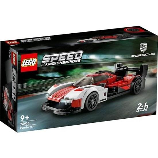 LEGO Speed Champions Porsche 963 toy gift birthday block Christmas boy girl child 9 years old 10 11 elementary school vehicle car miniature 76916