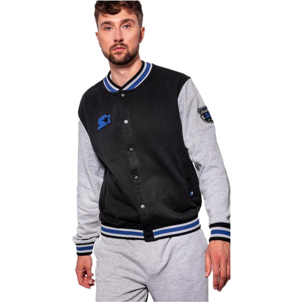 STARTER Man College Blouse, Mens Black Sweatshirt