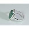 Natural Green Malachite 925 Solid Sterling Silver Ring Size US-7.5 PG-32