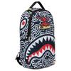 Sprayground Keith Haring Skater Shark DLXSR Backpack Multicolor Unisex Backpacks Multi-Color 910B6914NSZ