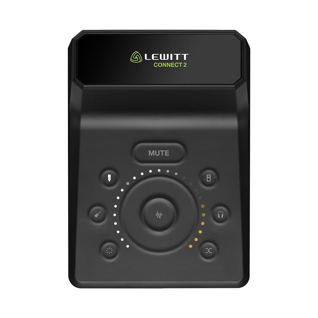 LEWITT CONNECT 2 Аудиоинтерфейс Выход для наушников Тонкий и легкий Совместимый с XLR TRS USB-C