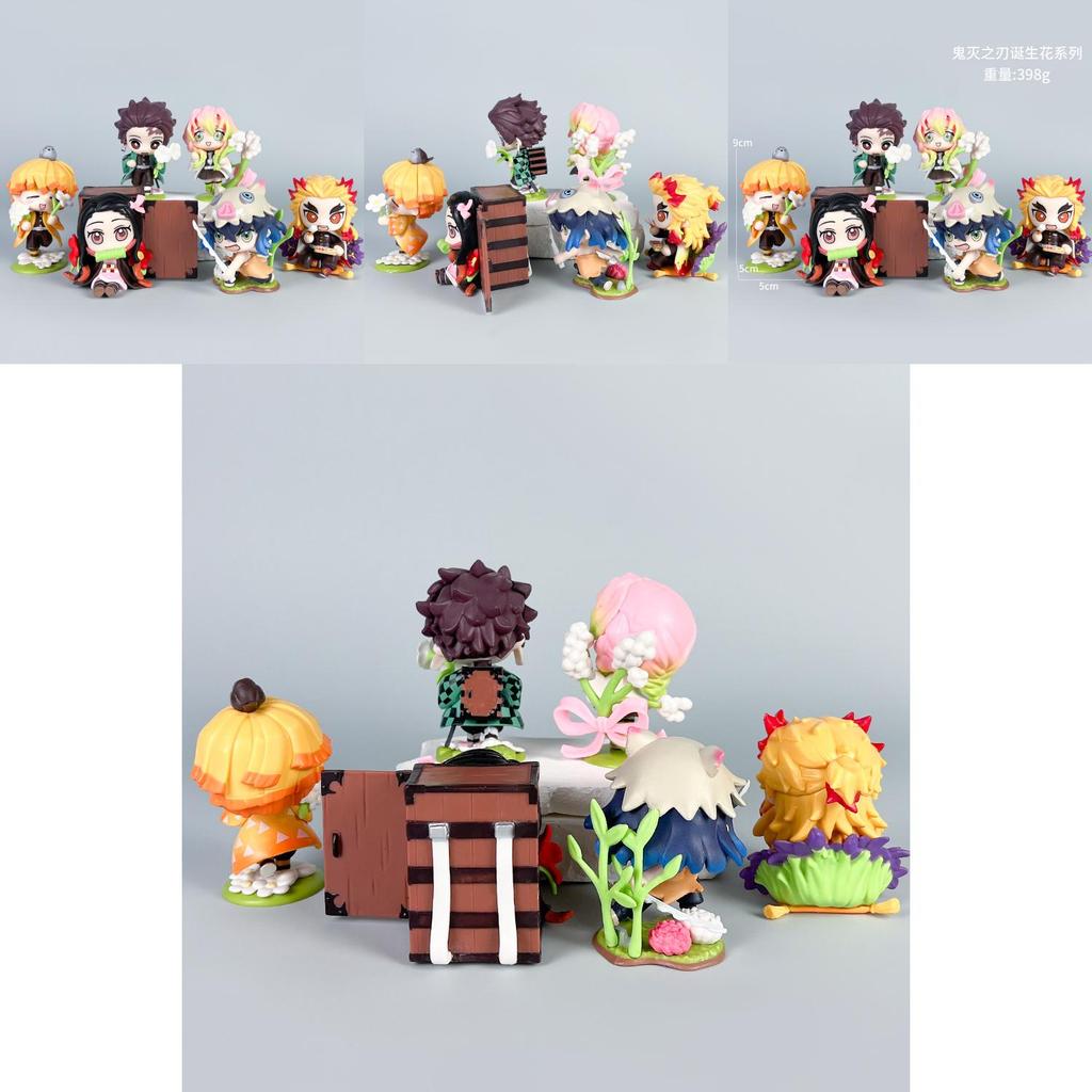 Demon Slayer Kimetsu No Yaiba Pvc Action Figures For Anime Enthusiasts And Decor