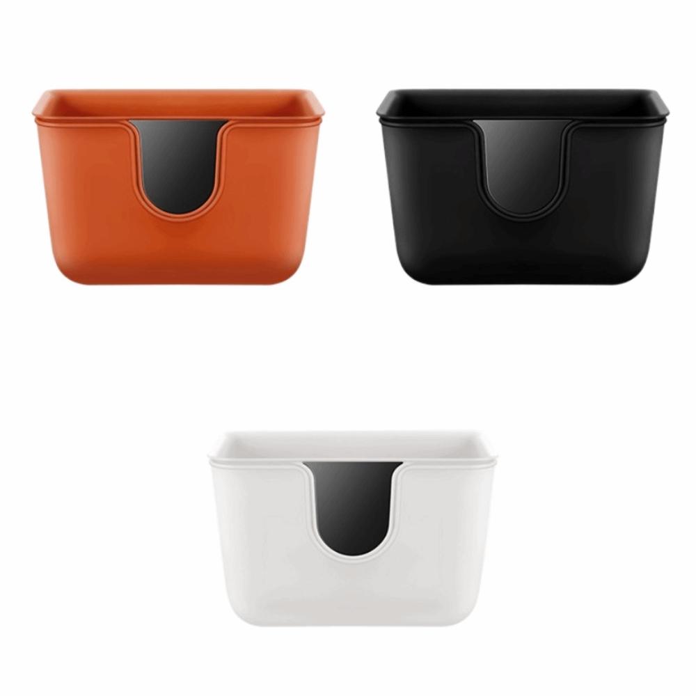 Hanging Vehicle Garbage Bin Space Saving Car Backseat Storage Box Rubbish Bucket  Car Organizer