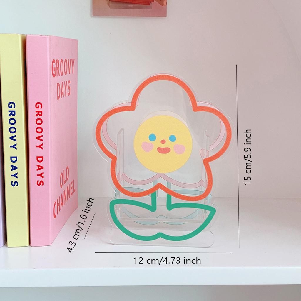 Кавайный держатель для карандашей, прозрачный акриловый декоративный держатель для ручек, милые настольные принадлежности для хранения, ящик для ручек, школьные канцелярские принадлежности