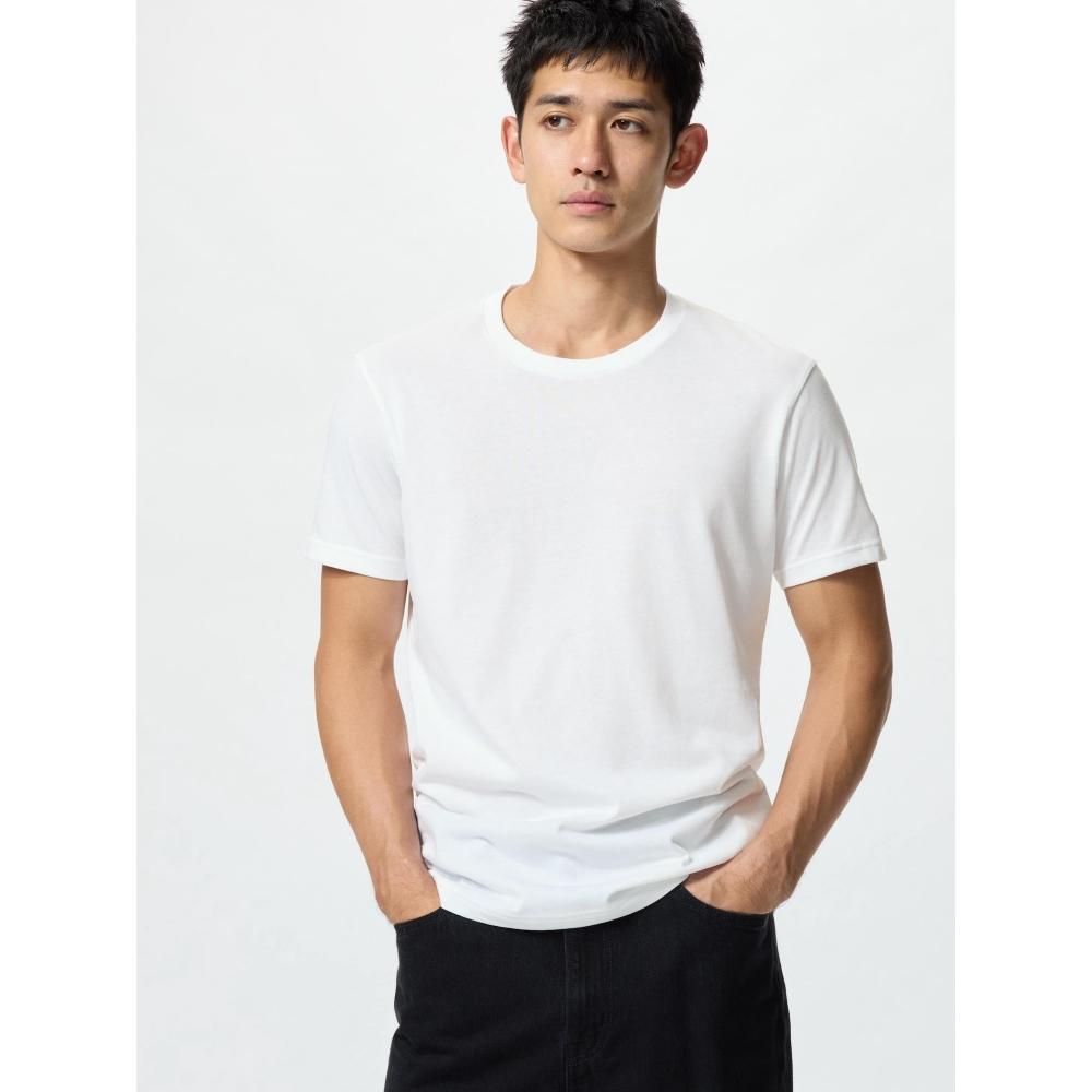 Uniqlo Футболка с круглым вырезом и коротким рукавом Dry Color 