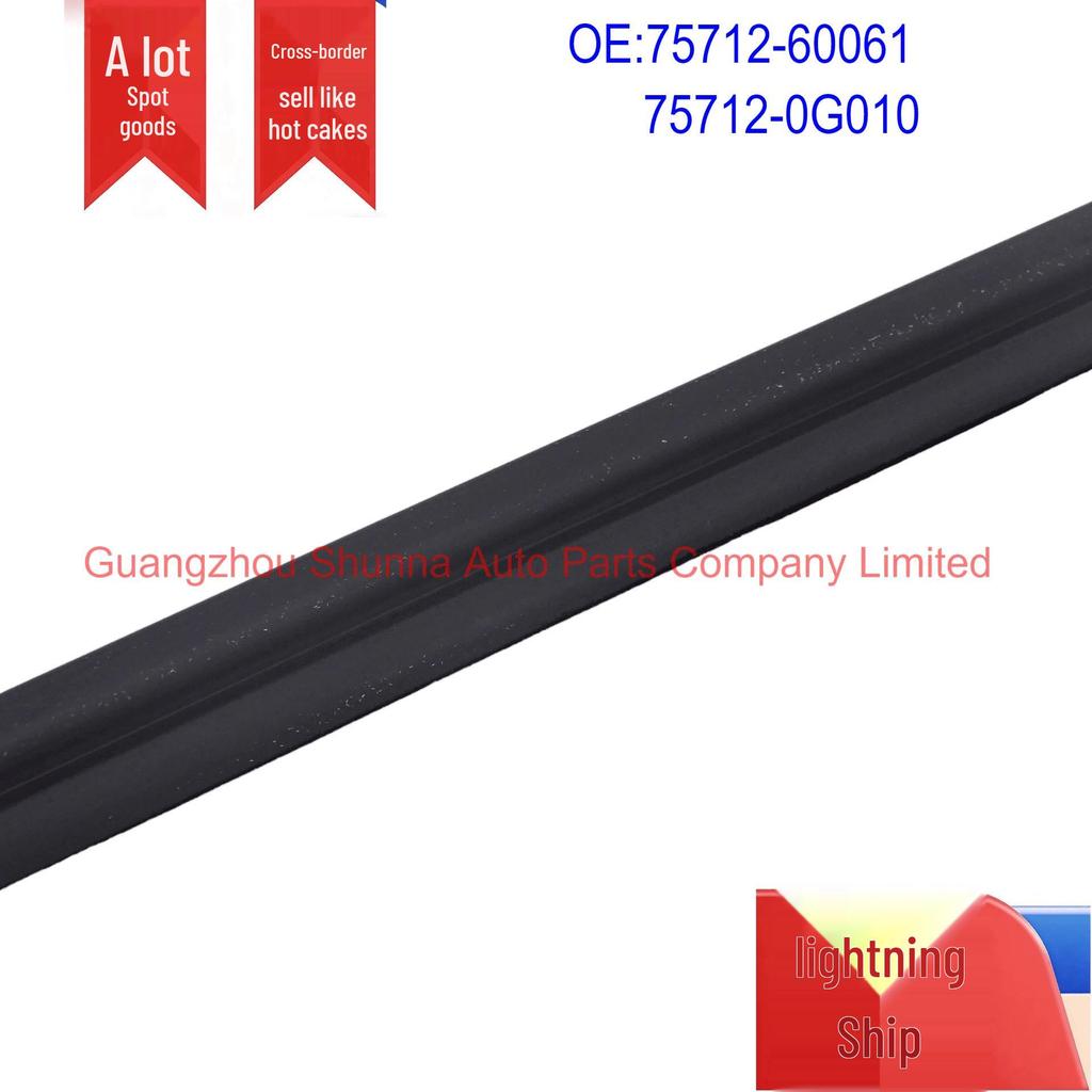 Left Front Door Glass Weatherstrip for Toyota Land Cruiser Prado (75712-60061/0G010)