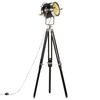 VidaXL Tripod Floor Lamp Standing Lamp Pedestal Lamp Adjustable Height Living Room Home Interior Black 171 Cm Wood of 286105