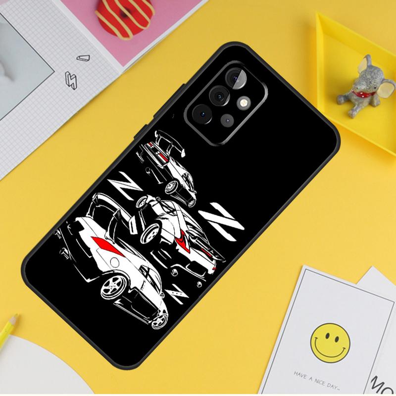 Чехол 350Z Fairlady для Samsung Galaxy A55 A35 A25 A15 A51 A71 A12 A32 A52 A13 A33 A53 A14 A34 A54, чехол