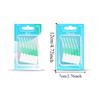 60Pcs Tooth Cleaning Orthodontic Interdental brush Soft Bristle Tooth Cleaning Device  Unisex
