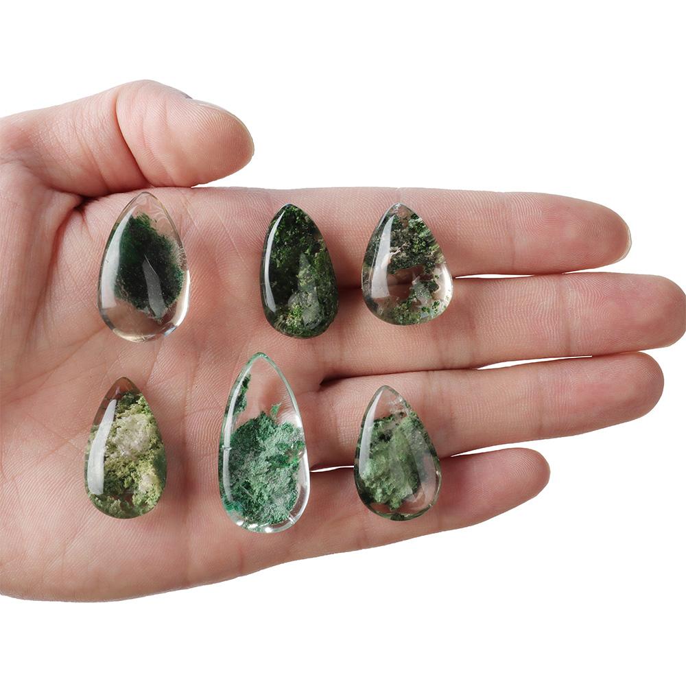 Декор Образец Драгоценного Камня Коллекционные Изделия Натуральный Призрачный Кристалл Кварц Фантомный Камень Лечебный Кулон