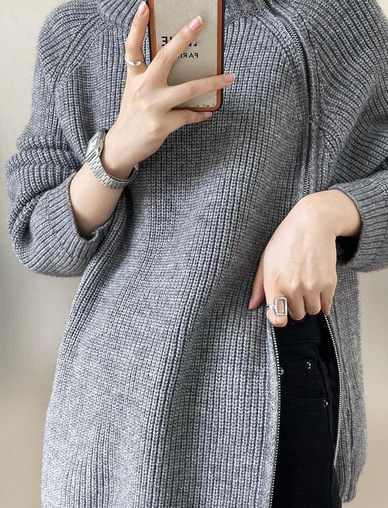 Водолазка свитер пальто осень и зима свободный вязаный свитер