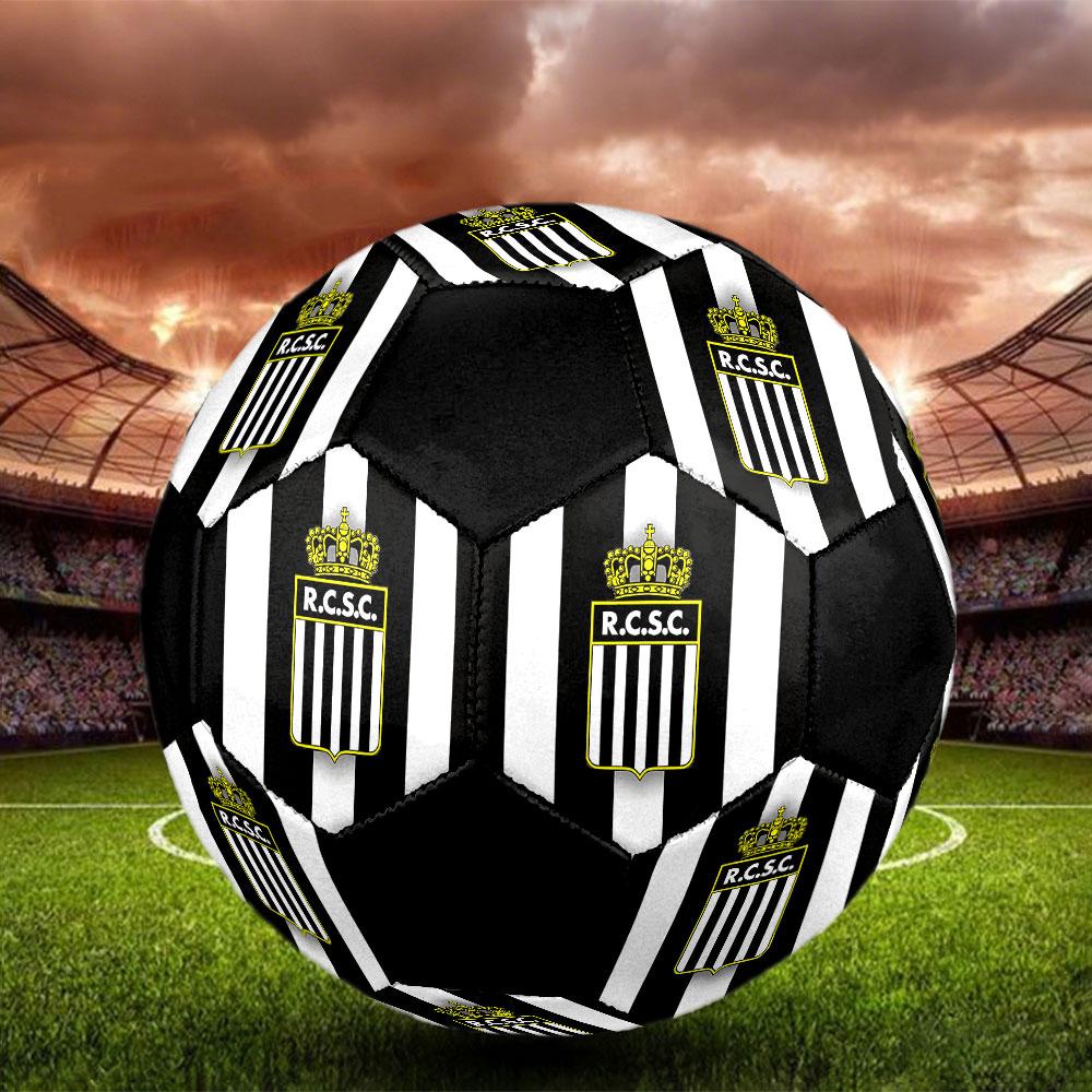 1pc R. Charleroi S.C Soccer Ball Size 5 Indoor Soccer Ball Fashion Colorful Backyard Game - Great For Sports Fans Gift HE45