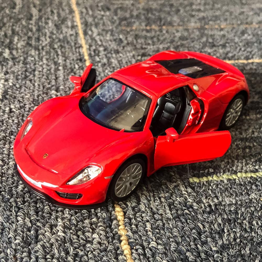 Масштаб 1/36, литая модель автомобиля 918, игрушечный автомобиль из цинкового сплава для детей, игрушечный автомобиль с откатным механизмом для малышей, подарок для мальчиков и девочек