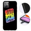 Love Is Love LGBT Rainbow Heart LGBTQ Case for Motorola Moto Edge 50 30 Fusion 40 NEO Ultra Pro G22 G23 G20 G35 G84 G13 G53