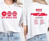2026 K-Pop BTS Ариранг Мировой Тур Унисекс Стиль Y2K Летняя Чистый Хлопок Модная Футболка с Коротким Рукавом Уличная Одежда Подарок для Фанатов Подарок для Фанатов Футболка для Женщин и Мужчин