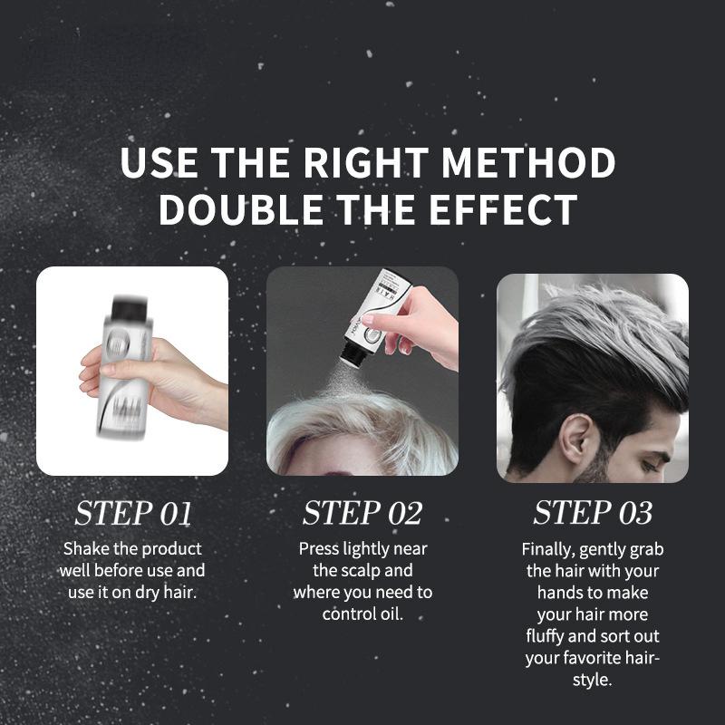 Спрей для мгновенного объема волос и контроля жирности волос для легкого и стильного образа