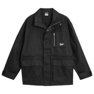 Puma Свободная удобная спортивная куртка унисекс куртки черная 621663-01