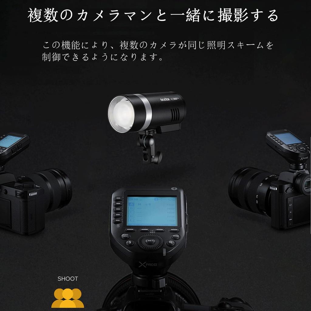 Godox беспроводной передатчик вспышки TTL автовспышка HSS большой ЖК-экран 32 канала 16 групп замена для Sony XPROII-S 2.4G 1/8000с