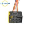 12 Pin Female sealed Waterproof Auto Black Wire Harness Connector 1-1703639-1