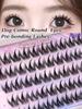 6 Rows Series Glue Free Lashes No-Adhesive Eyelash Set for Full Reusable Defined Lashes Long Lasting Reusable & Easy to Wear.