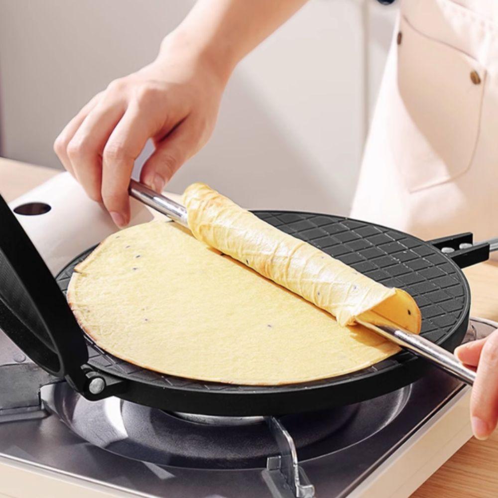 Honeycomb/Lattice Pattern Egg Roll Maker Aluminium Zinc Zinc Alloy Ice Cream Cone Pan Pancake Pot Bakery