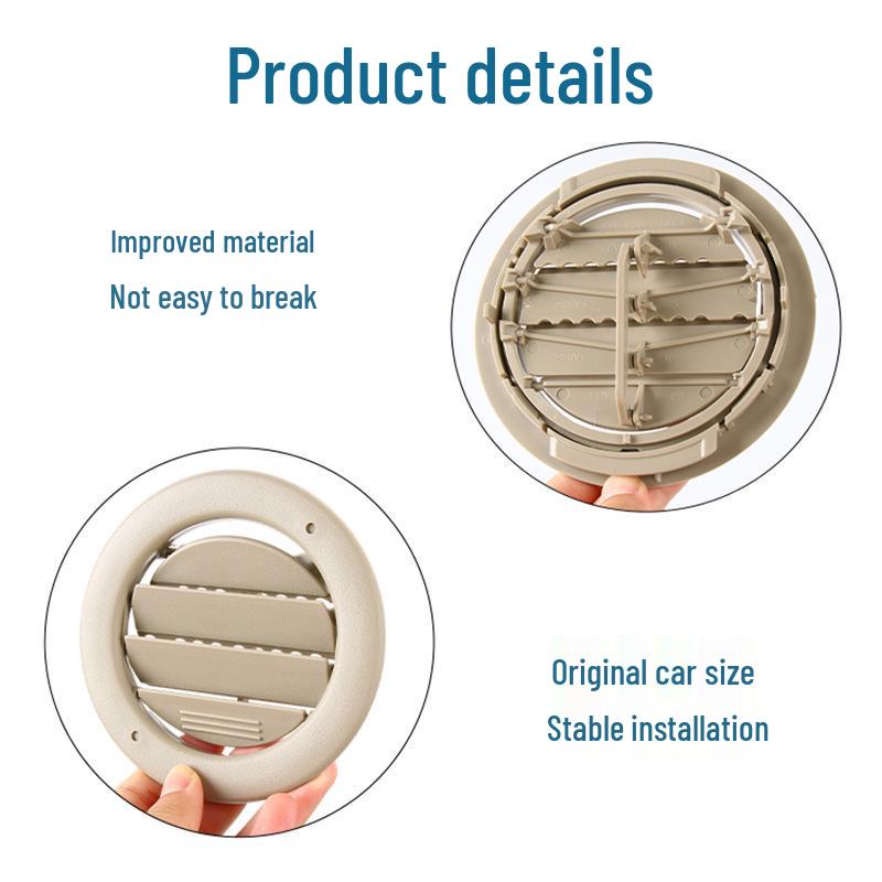 Совместимо с жалюзи на крышу и круглыми вентиляционными решетками Range Rover Sport.