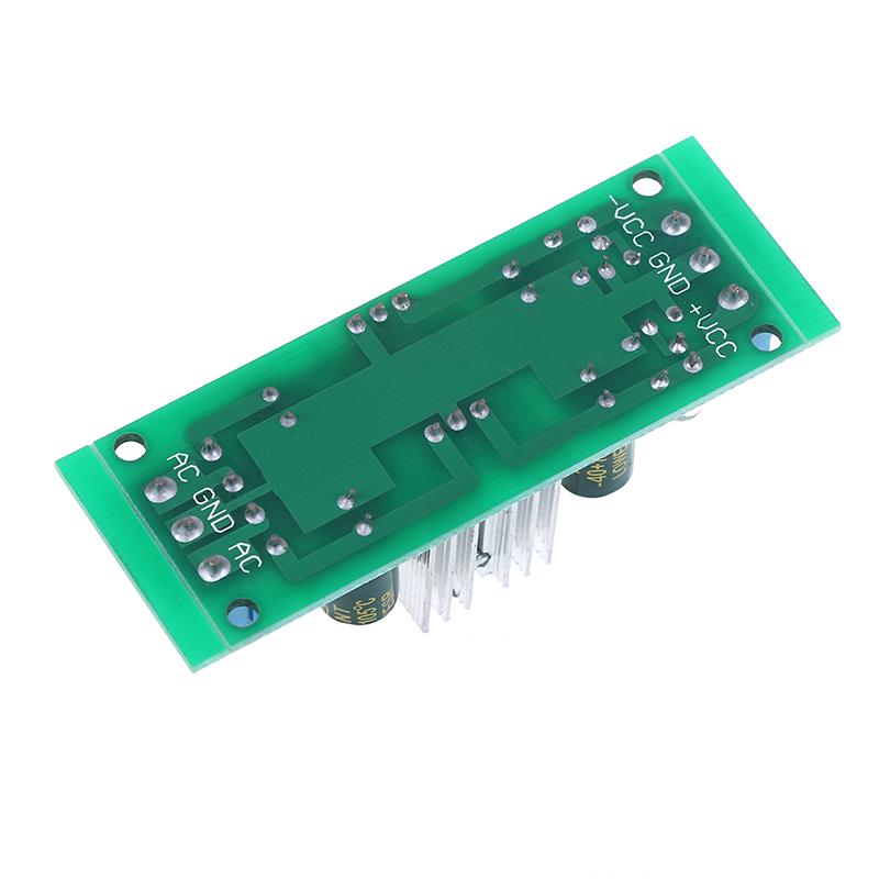 Lm7812 + Lm7912 ±12 В Двойной стабилизатор напряжения Выпрямительный мостовой модуль питания