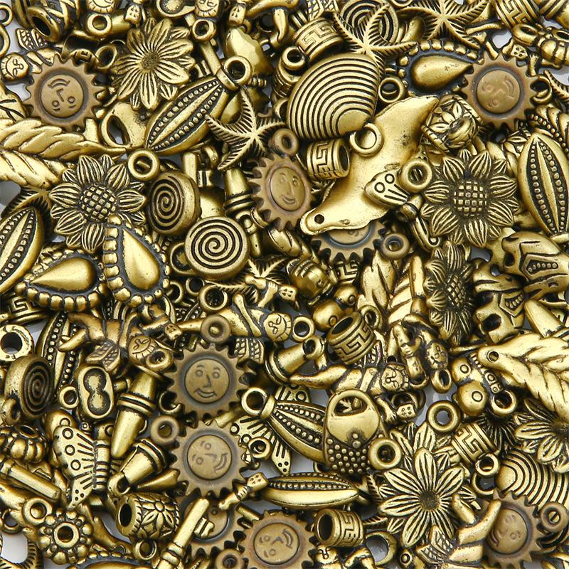 Винтажная барочная акриловая бусина в глухой коробке: Аксессуары для ожерелий и кулонов своими руками