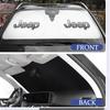 Для автомобиля Jeep Солнцезащитный козырек на лобовое стекло Защита от УФ-излучения Чехол Автоаксессуары Для Jeep Grand Cherokee Wrangler JK Gladiator Compass Re